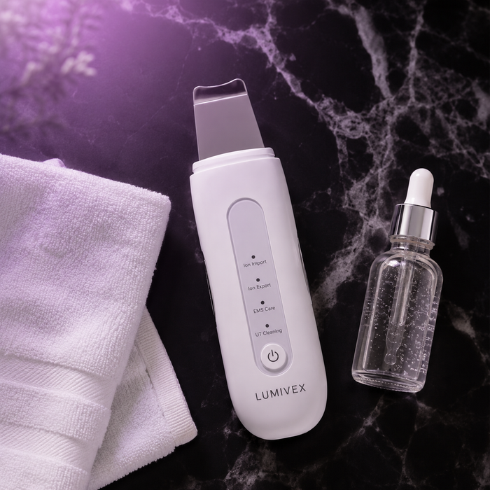 Lumivex facial scrubber